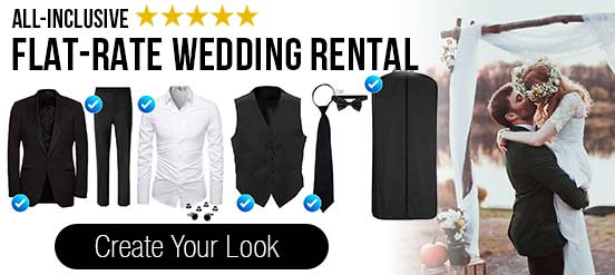 Wedding Tuxedo Rental from $159