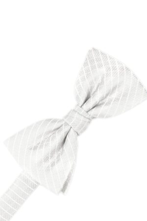 White Palermo Bowtie