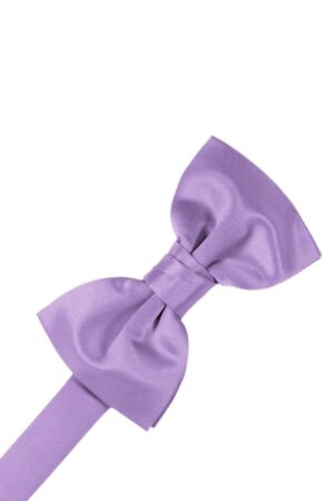 Wisteria Solid Satin Bowtie