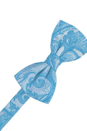 Turquoise Tapestry Bowtie