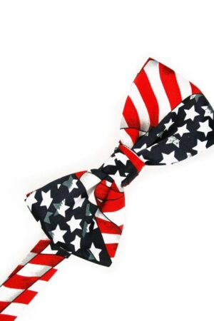 American Flag Bow Tie