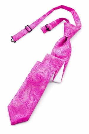 Tapestry fuschia tie skinny
