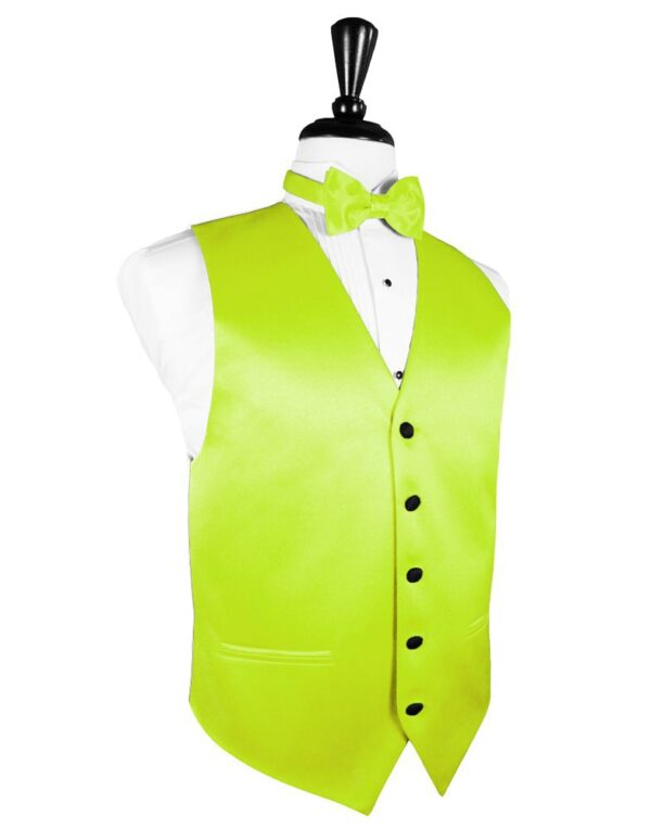 Lime Vitro Satin Vest