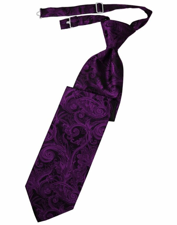 Sangria Tapestry Long Tie