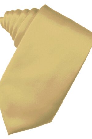 Harvest Maize Solid Satin Suit Tie