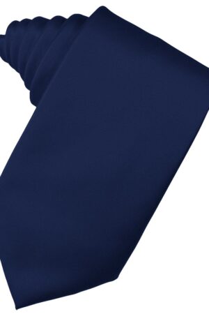 Peacock Solid Satin Suit Tie