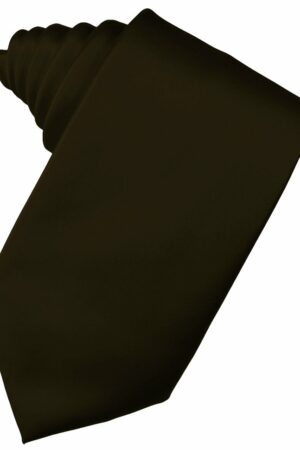 Truffle Solid Satin Suit Tie