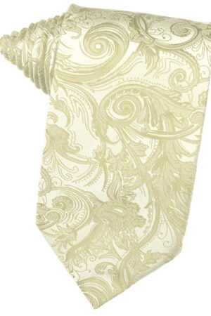 Ivory Tapestry Suit Tie