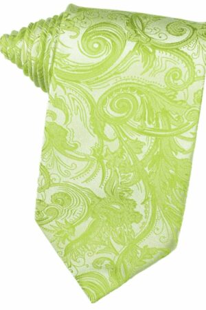 Lime Tapestry Suit Tie