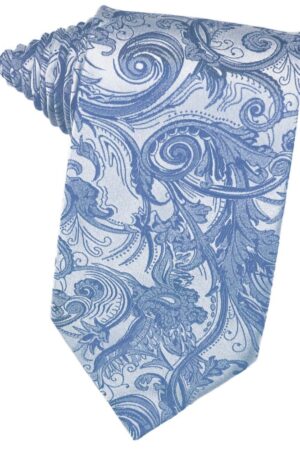 Periwinkle Tapestry Suit Tie