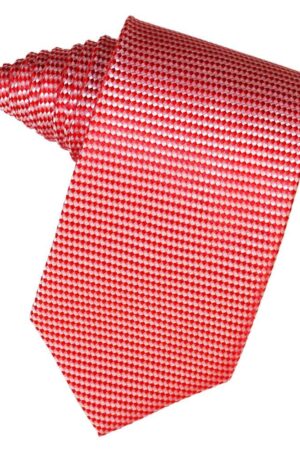 Red Venetian Suit Tie