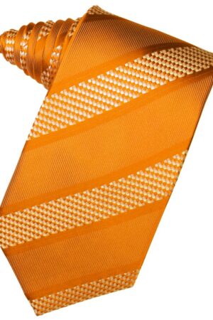 Mandarin Venetian Stripe Suit Tie