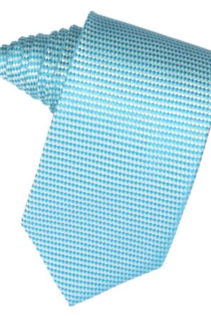 Turquoise Venetian Suit Tie