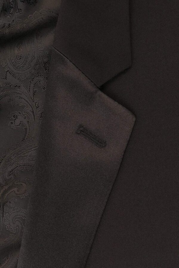 notch lapel on tuxedo jacket