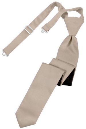 Stone Solid Satin Skinny Tie