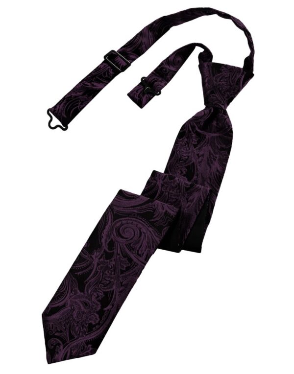 Berry Tapestry Skinny Tie