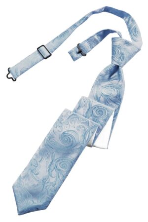 Periwinkle Tapestry Skinny Tie