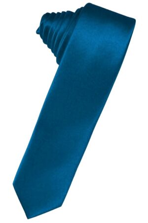 Pacific Solid Satin Skinny Suit Tie