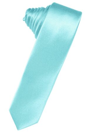 Pool Solid Satin Skinny Suit Tie