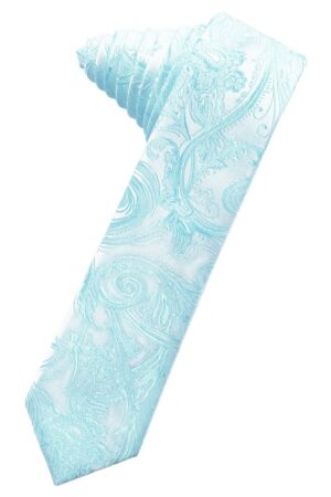 Pool Tapestry Skinny Suit Tie