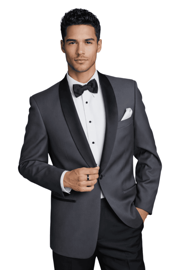 steel gray london tuxedo rental