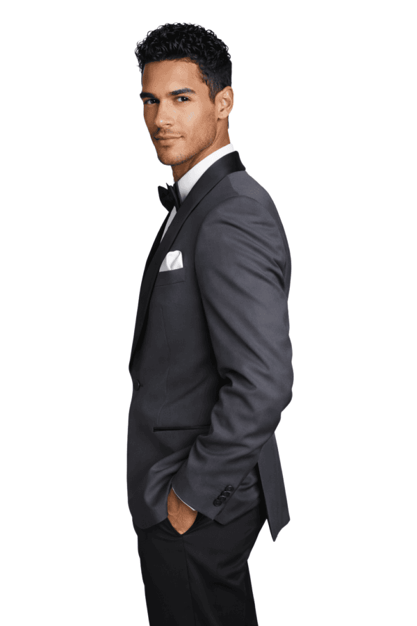 steel gray london tuxedo rental