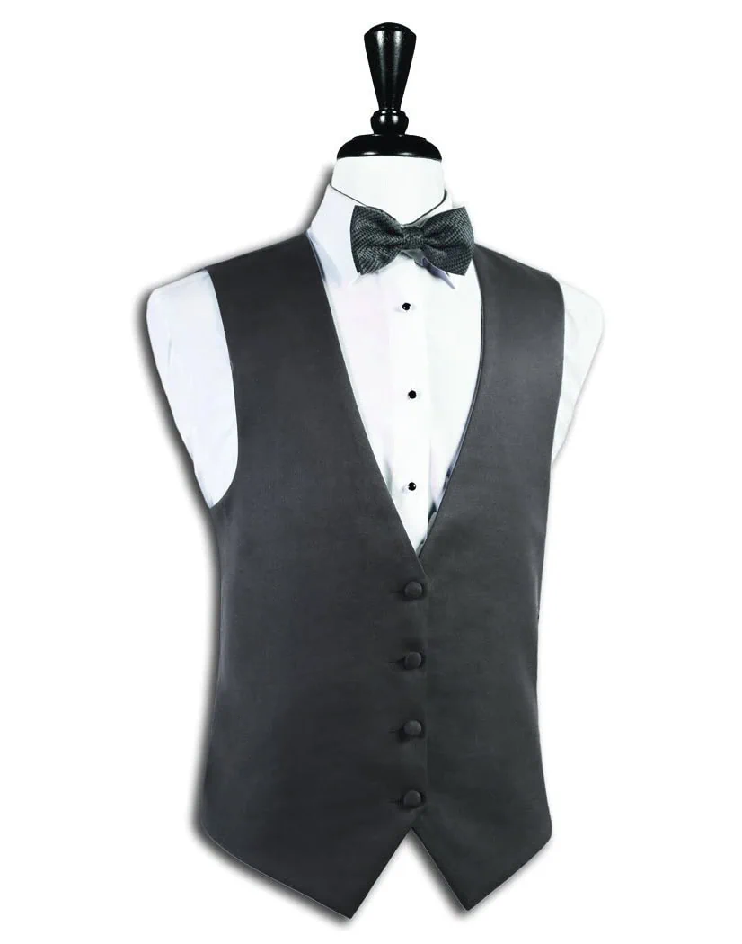 Charcoal 150's Tuxedo Vest | Rent or Buy Online