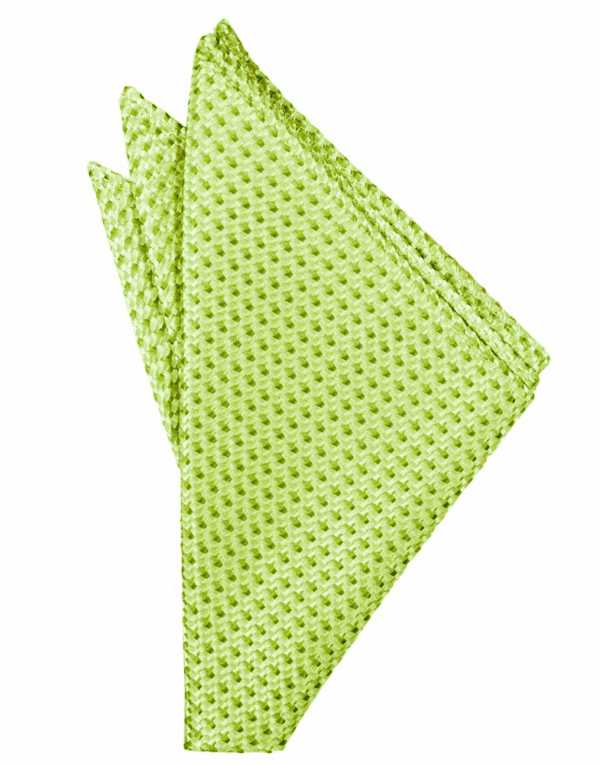 Lime Venetian Pocket Square