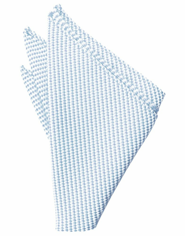 Powder Blue Venetian Pocket Square