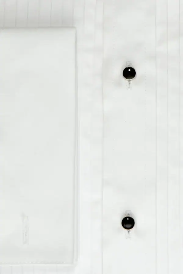 close up of shirt pleats