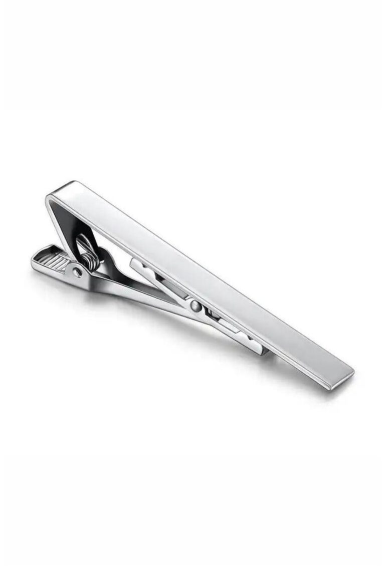 Silver Tie Clip