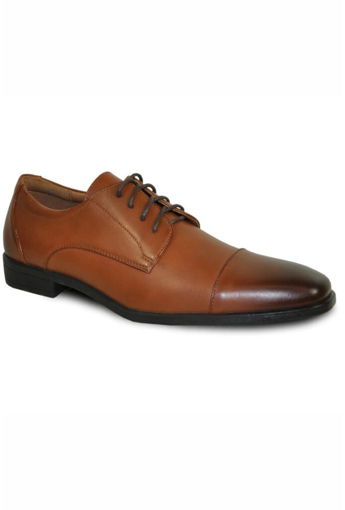 “Camden” Brown Tuxedo Shoe - National Tuxedo Rentals