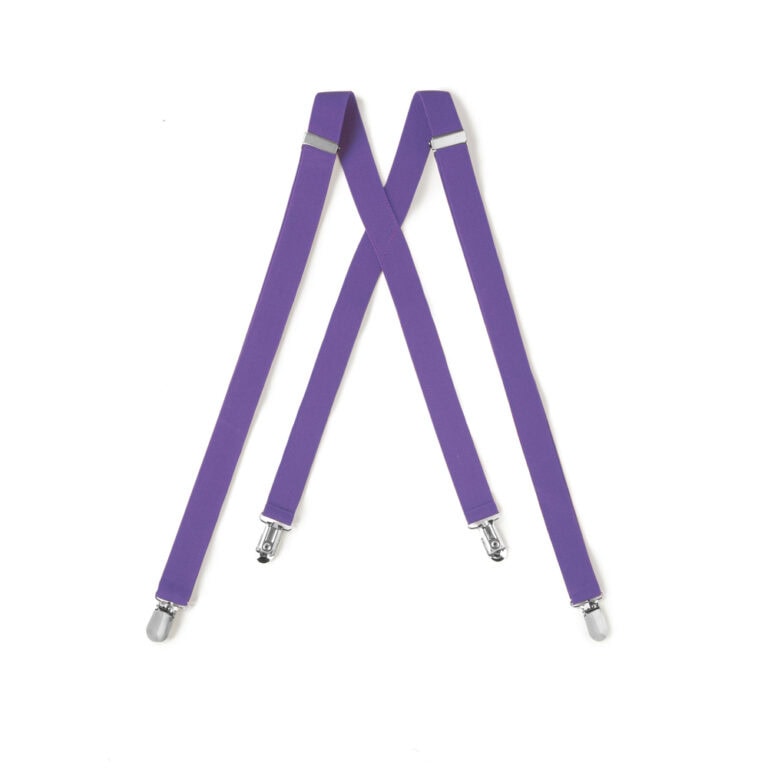 Purple Suspenders National Tuxedo Rentals
