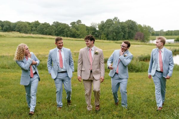 westonaaliyahhutchings2 | National Tuxedo Rentals groomsmen party in blue suits