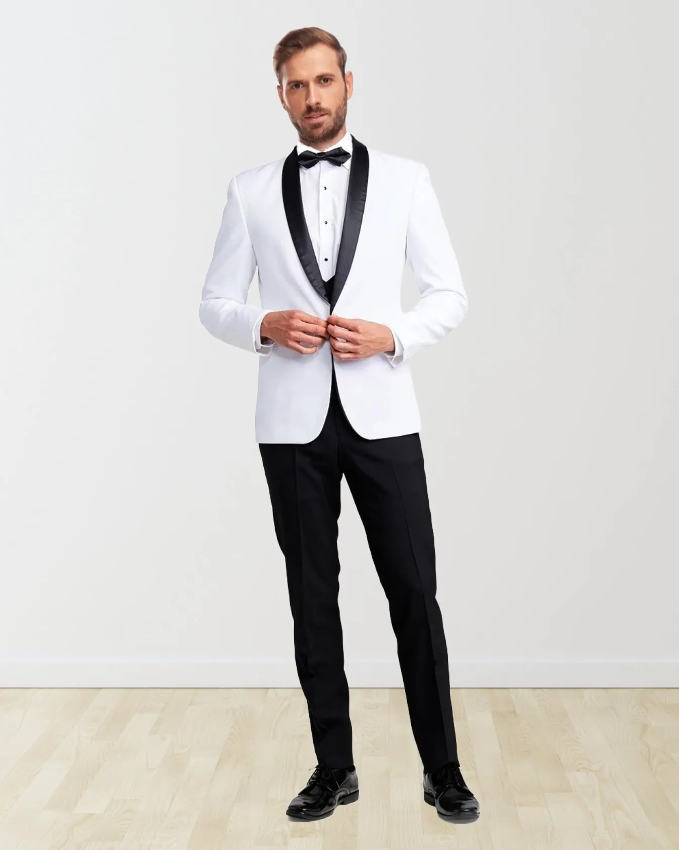 white london tuxedo