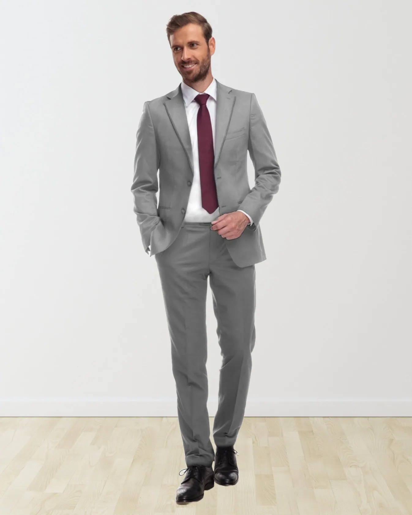 heather gray infinity tuxedo