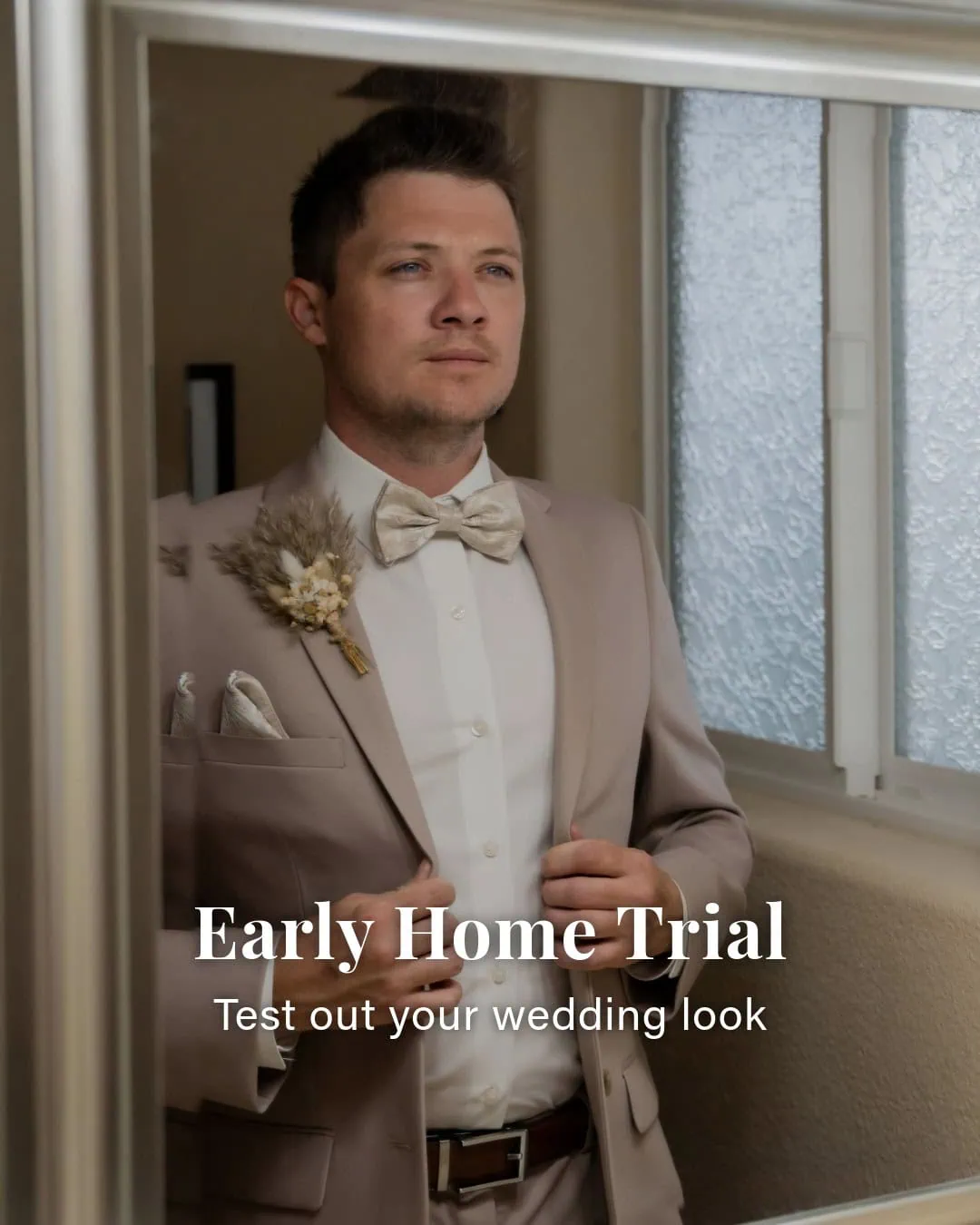 early trial tuxedo