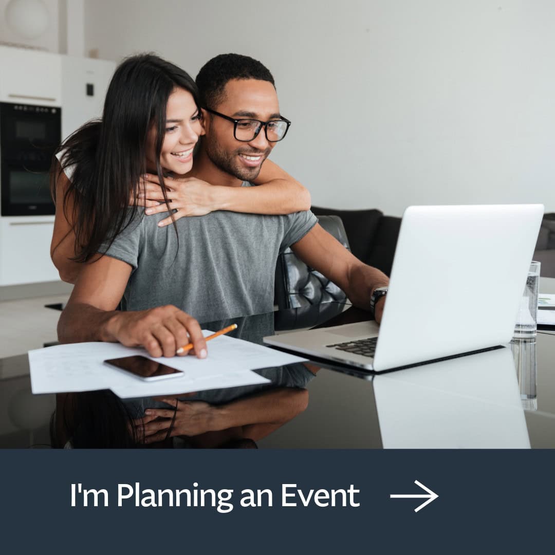 couple planning an event