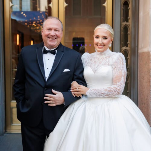 bride and father of bride