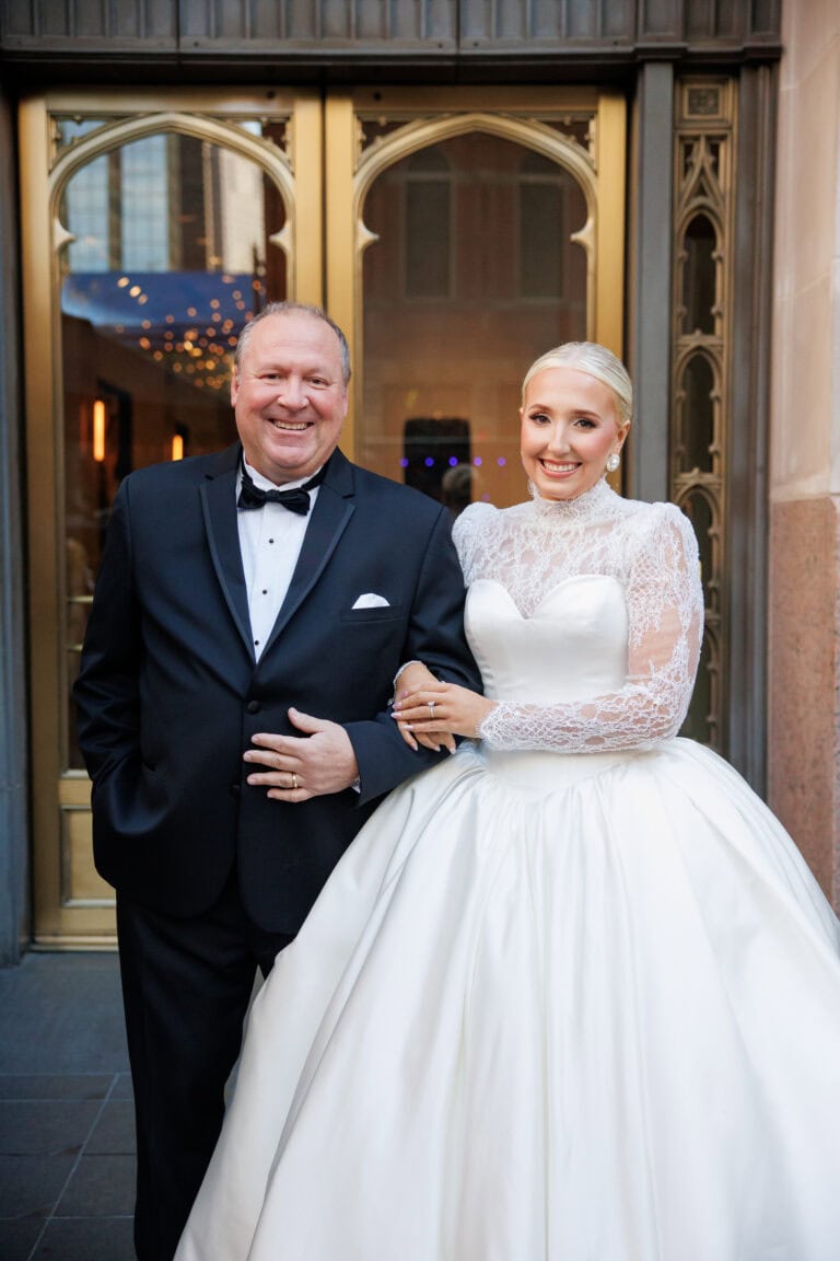 bride and father of bride