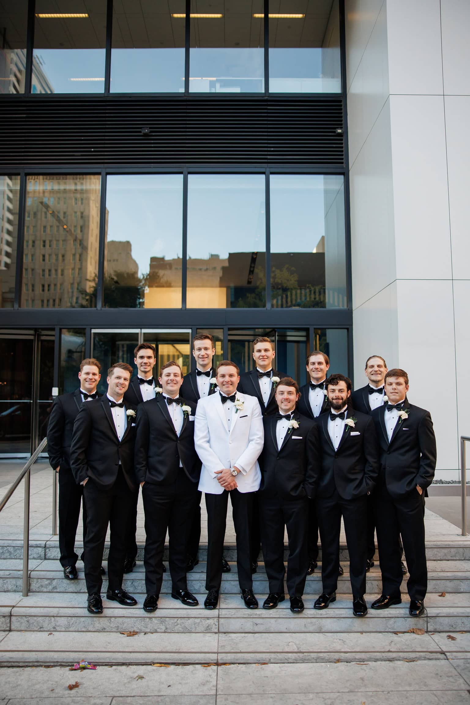 White Roma Tuxedo