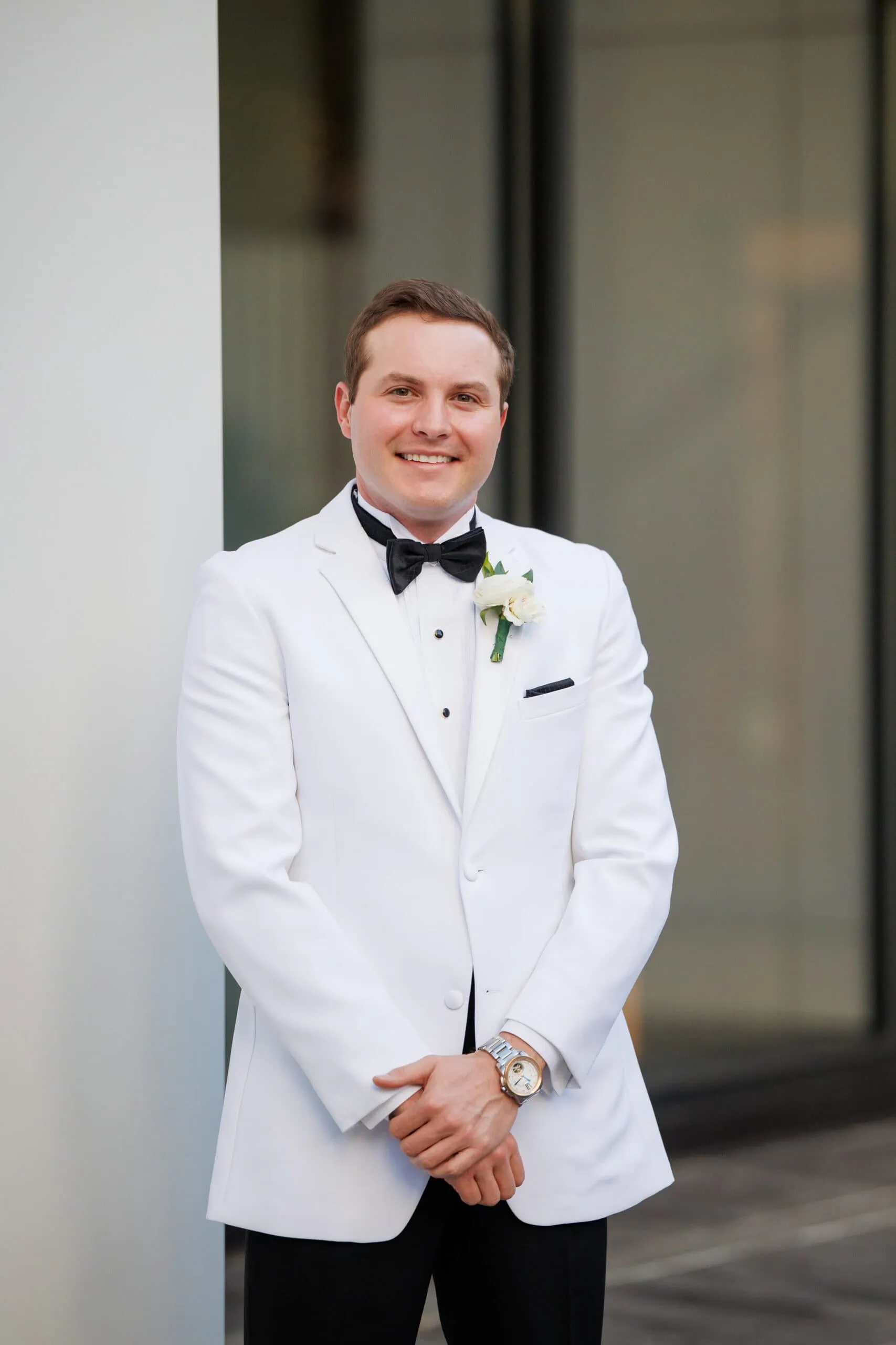 White Roma Tuxedo
