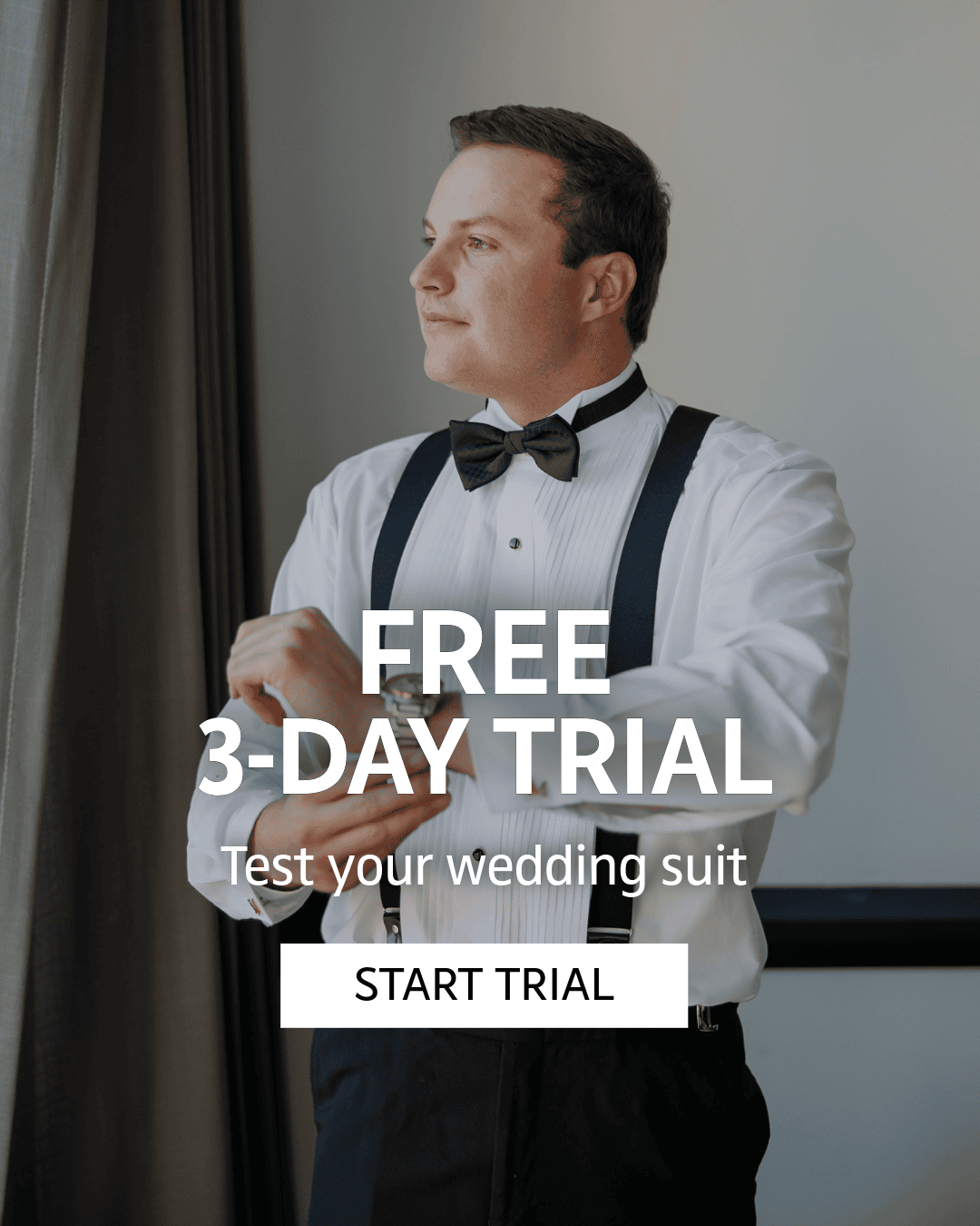 free groom 3-day trial offer