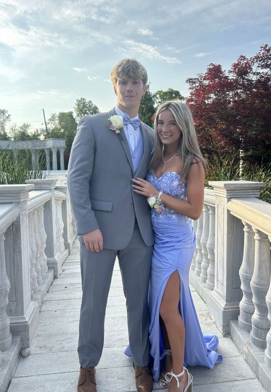 Heather Gray Suit