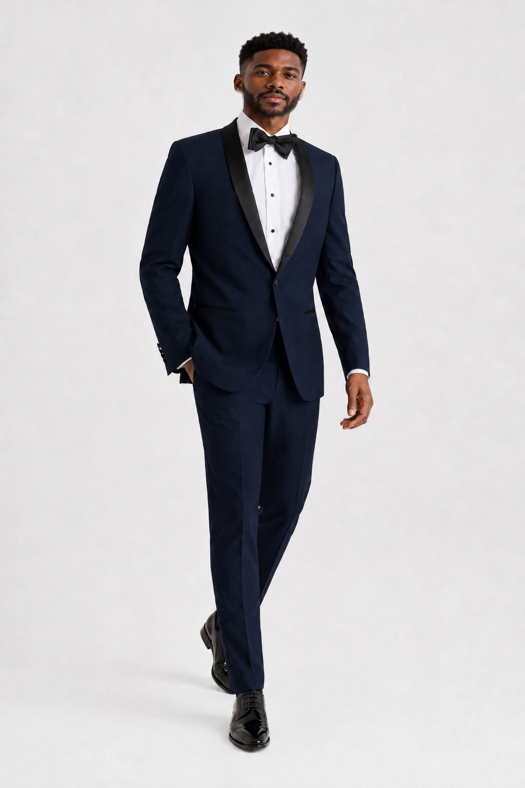 ntr-f27-p06-de5976ab0036 | National Tuxedo Rentals Navy London Tuxedo on a model, alternate view 3